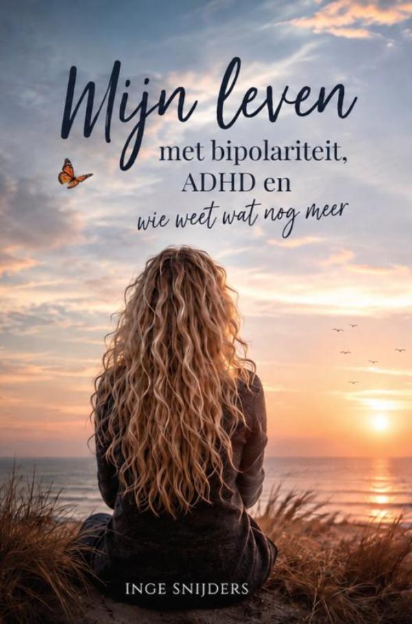 Omslag van Mijn leven met bipolariteit, ADHD en wie weet wat nog meer