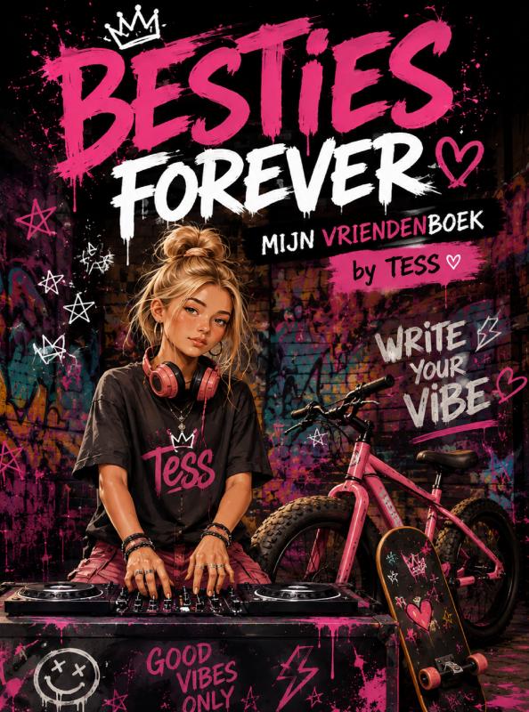 Omslag van Besties forever - vriendenboek