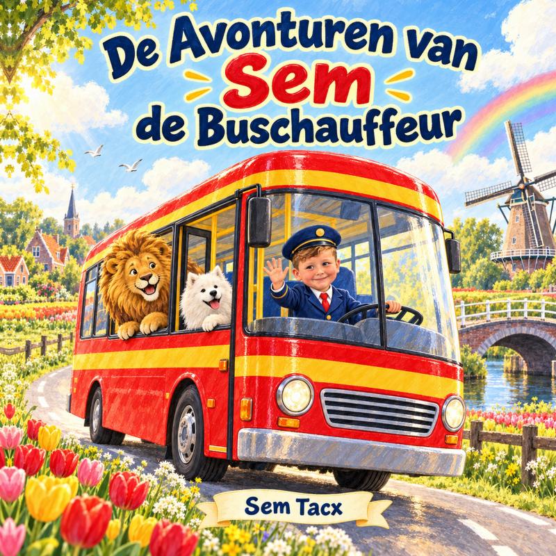 Omslag van De Avonturen van Sem de Buschauffeur