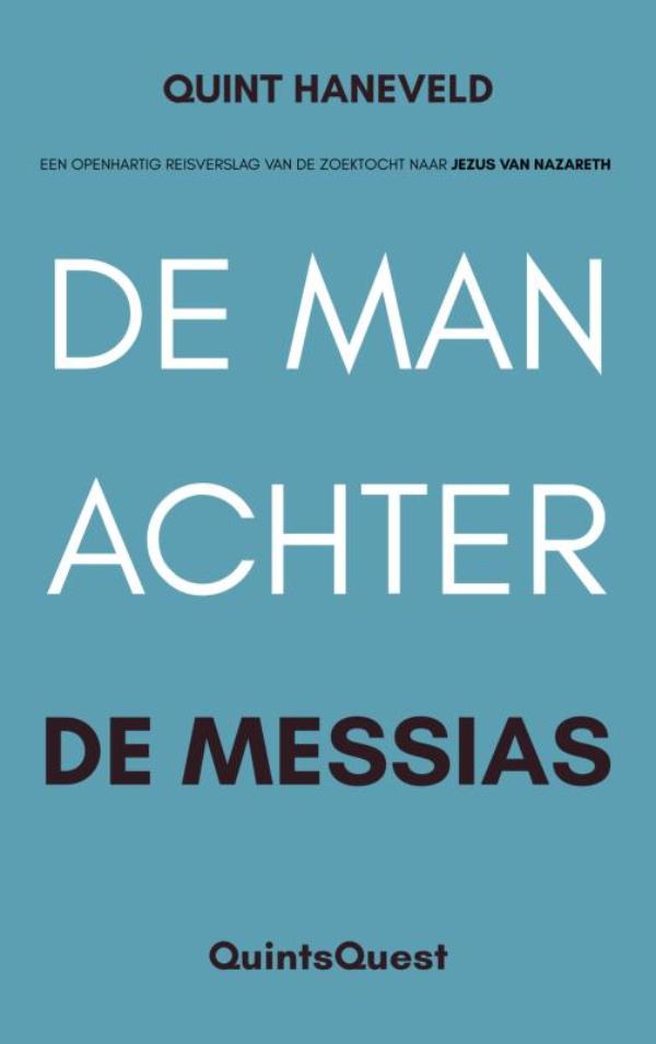 Omslag van De Man achter de Messias