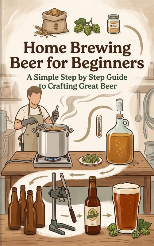 Omslag van Home Brewing Beer for Beginners