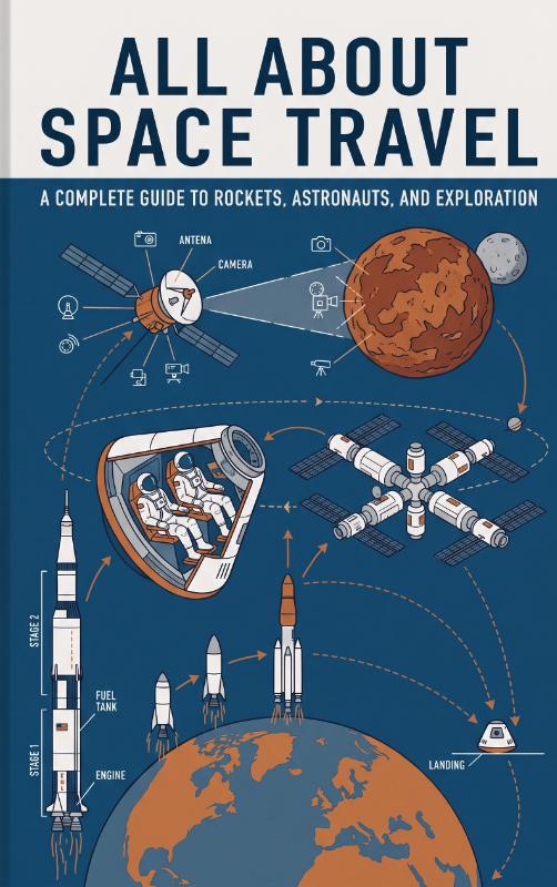 Omslag van All About Space Travel