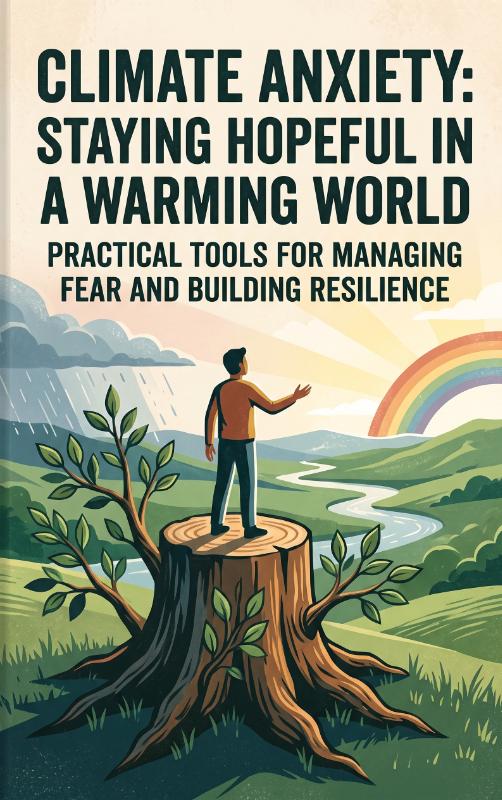 Omslag van Climate Anxiety: Staying Hopeful in a Warming World