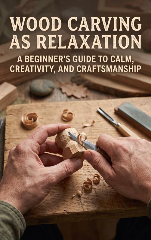 Omslag van Wood Carving as Relaxation