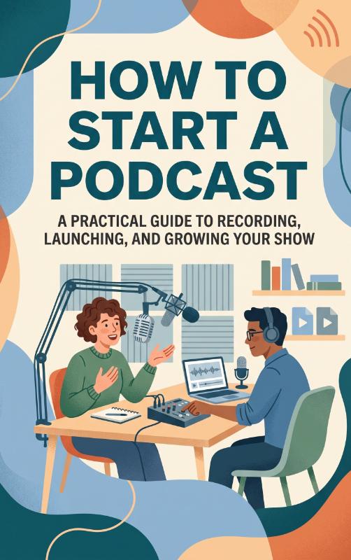 Omslag van How to Start a Podcast