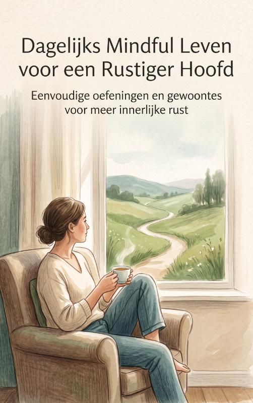 Omslag van Dagelijks Mindful Leven voor een Rustiger Hoofd