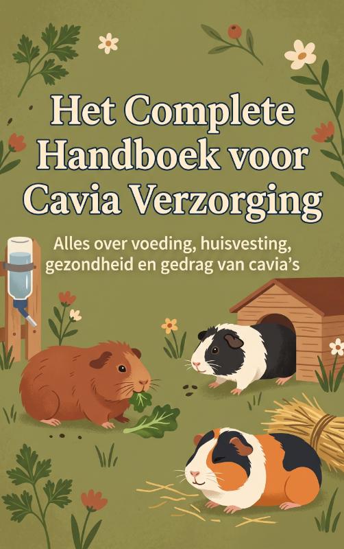 Omslag van Het Complete Handboek voor Cavia Verzorging