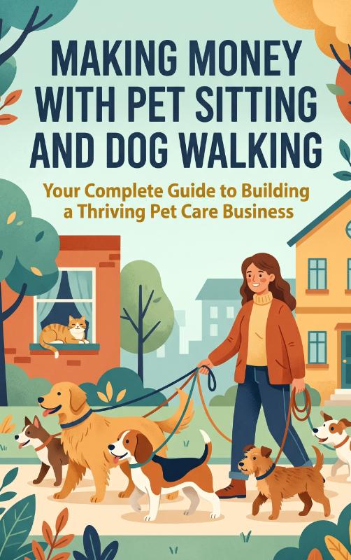 Omslag van Making Money with Pet Sitting and Dog Walking