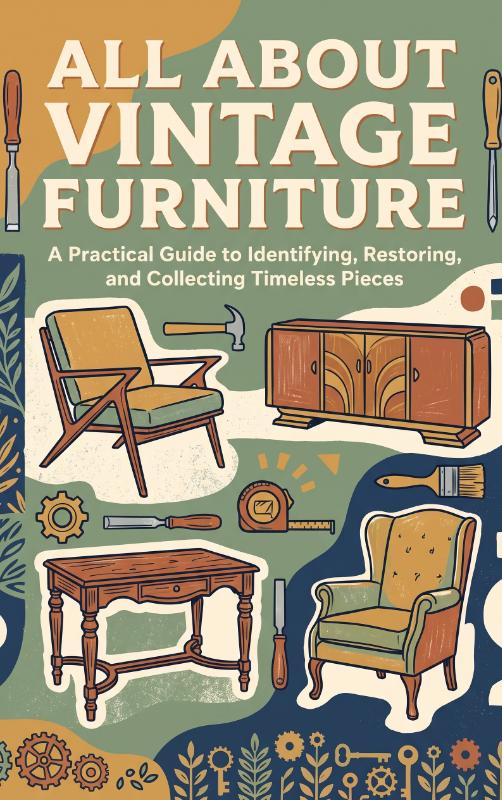 Omslag van All About Vintage Furniture