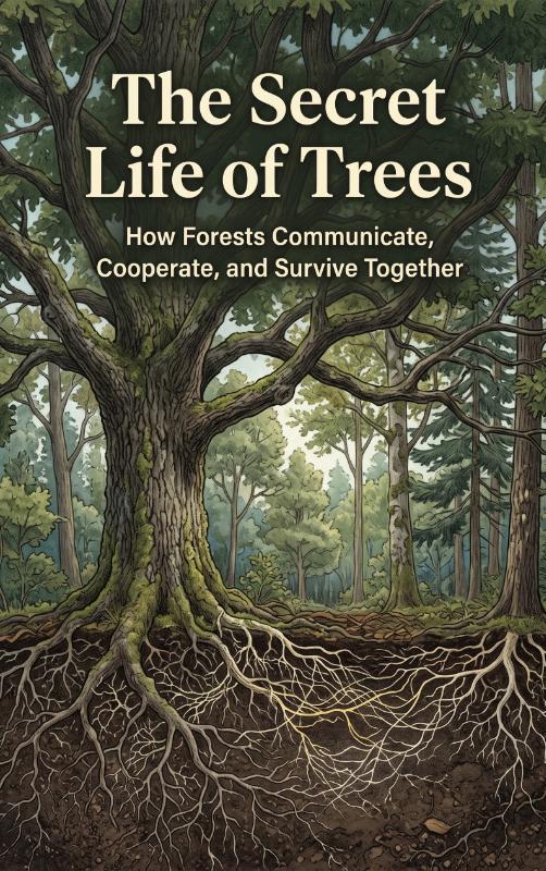 Omslag van The Secret Life of Trees