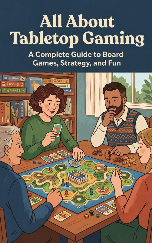 Omslag van All About Tabletop Gaming