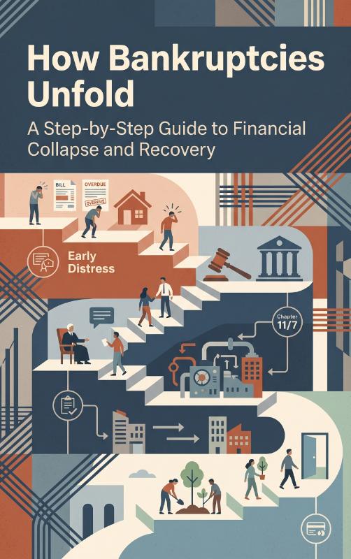 Omslag van How Bankruptcies Unfold