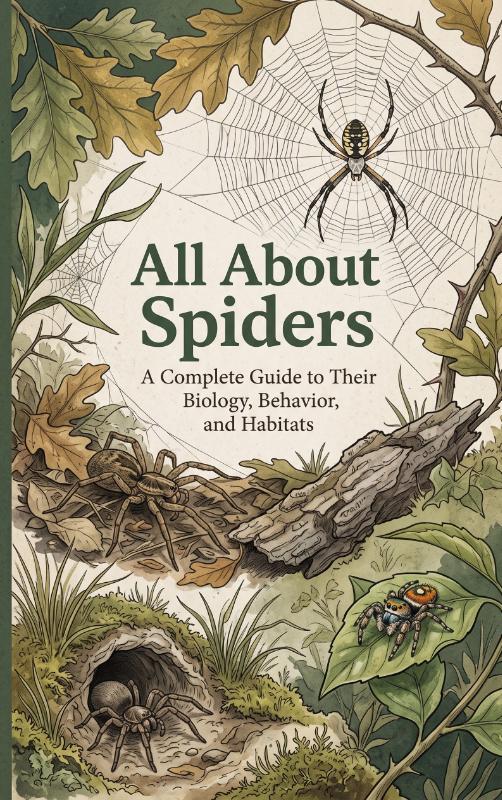Omslag van All About Spiders