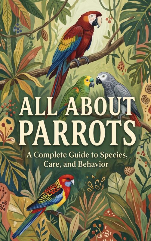 Omslag van All About Parrots