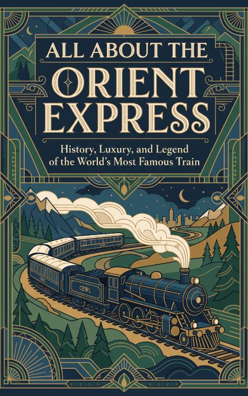 Omslag van All About the Orient Express