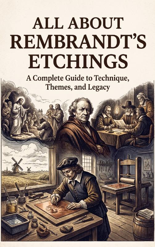 Omslag van All About Rembrandt's Etchings