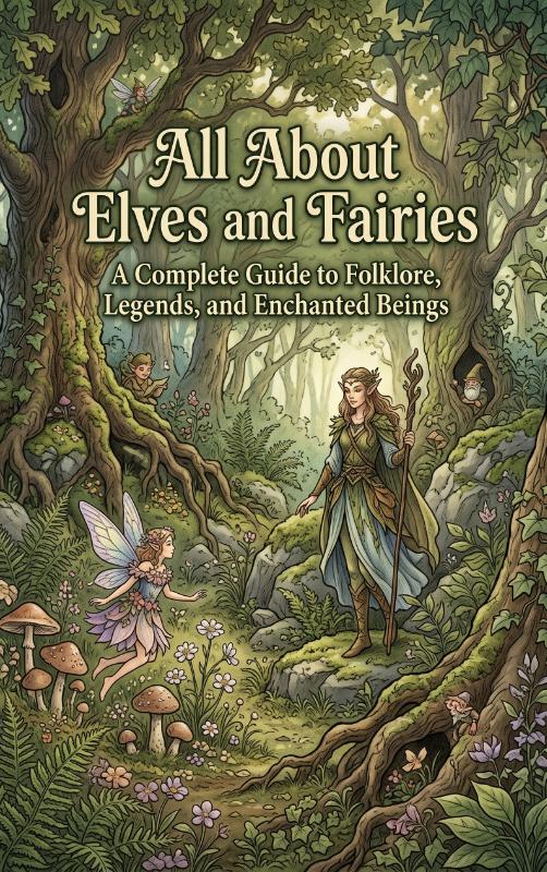 Omslag van All About Elves and Fairies