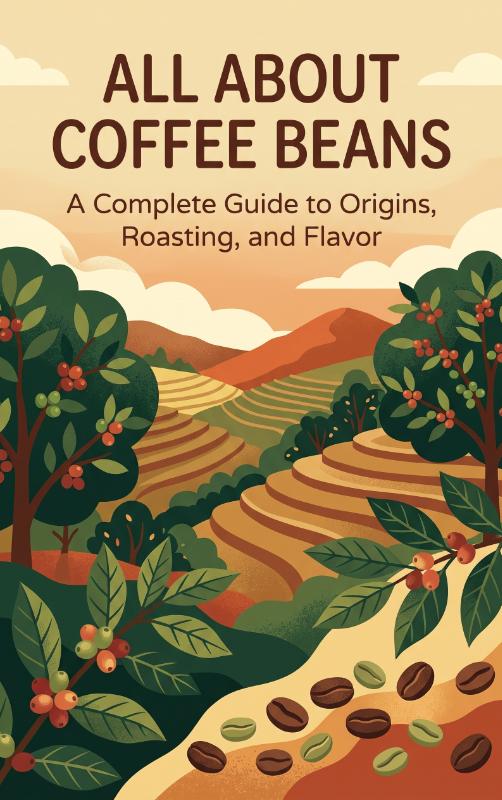Omslag van All About Coffee Beans