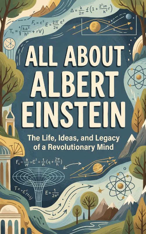 Omslag van All About Albert Einstein