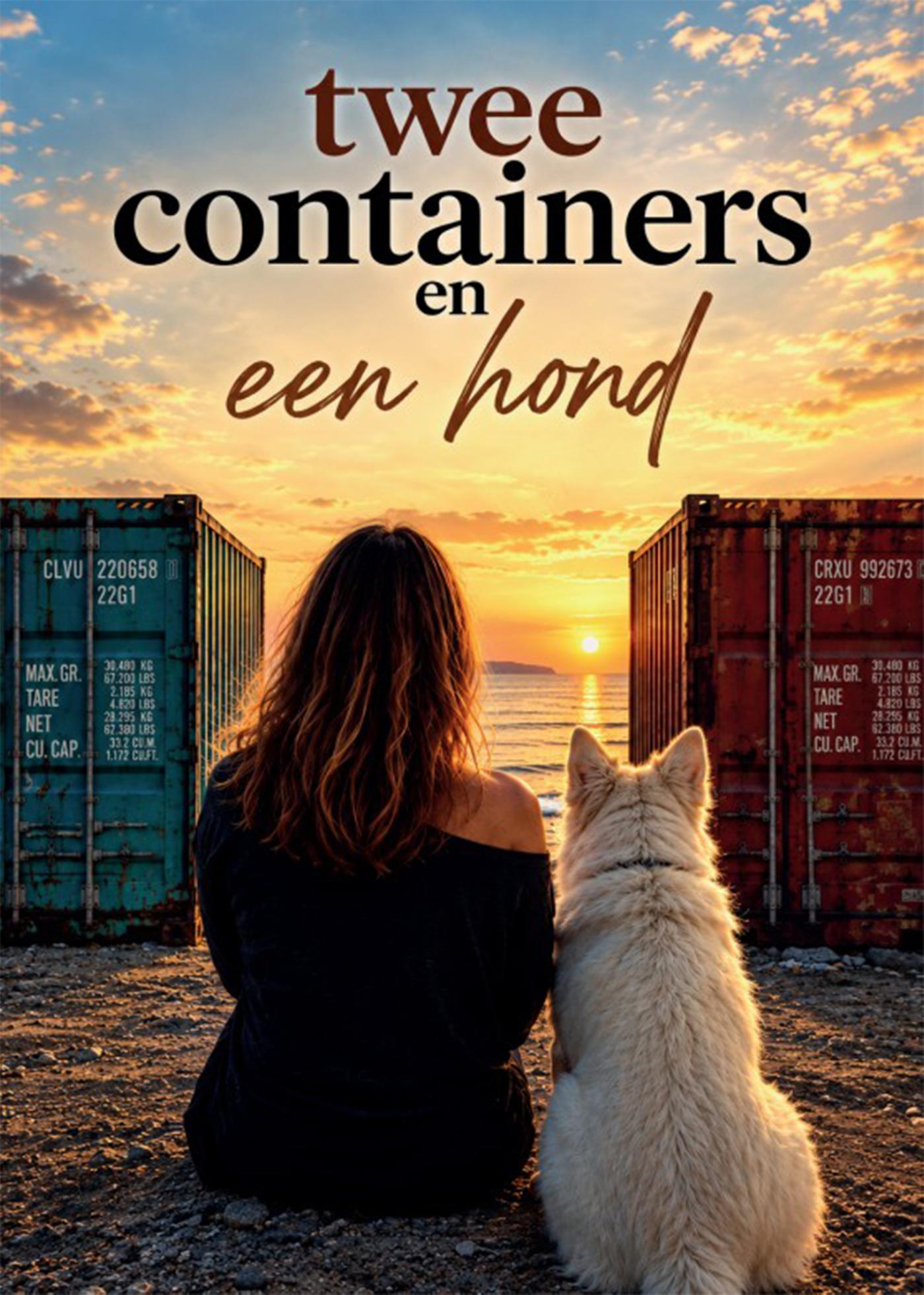 Omslag van Twee containers en een hond