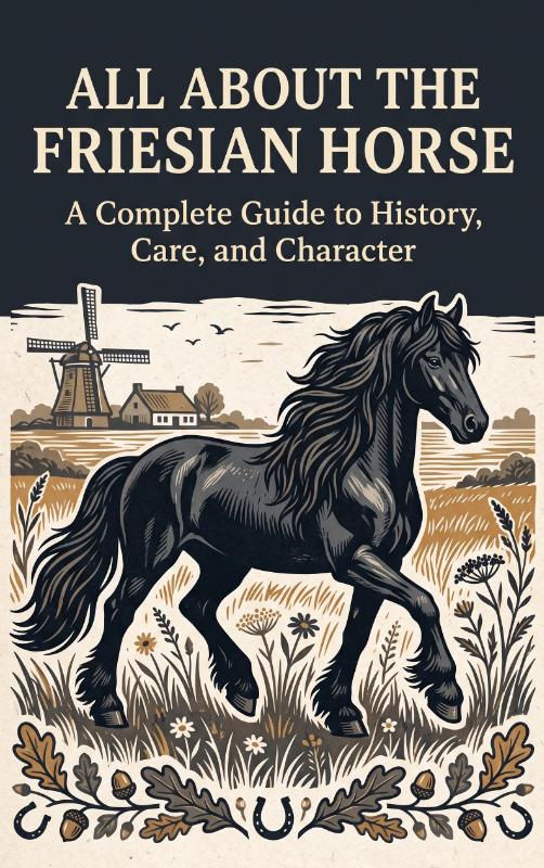 Omslag van All About the Friesian Horse