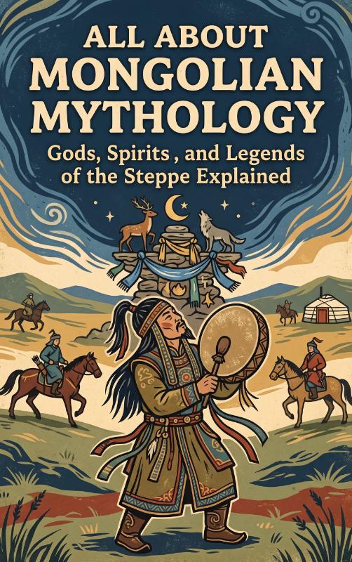 Omslag van All About Mongolian Mythology