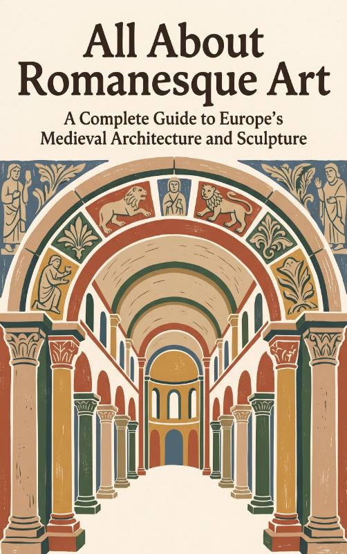 Omslag van All About Romanesque Art