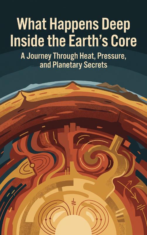 Omslag van What Happens Deep Inside the Earth's Core