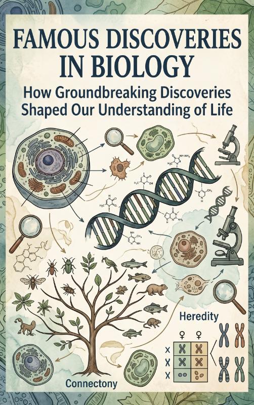 Omslag van Famous Discoveries in Biology