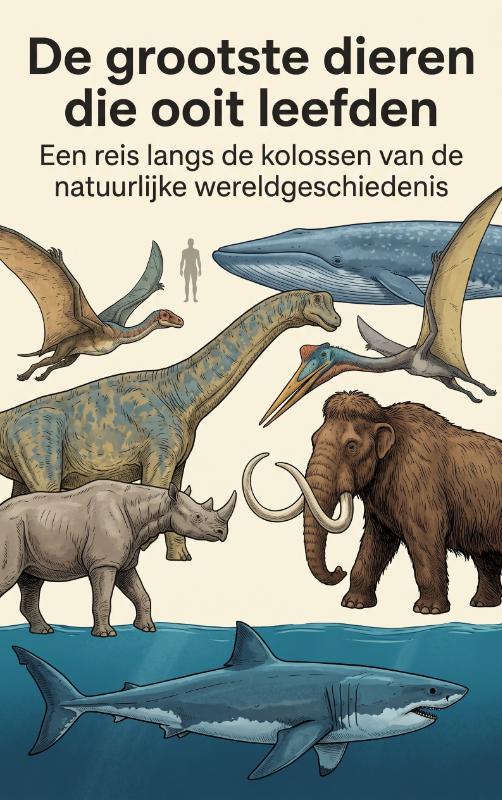 Omslag van De grootste dieren die ooit leefden