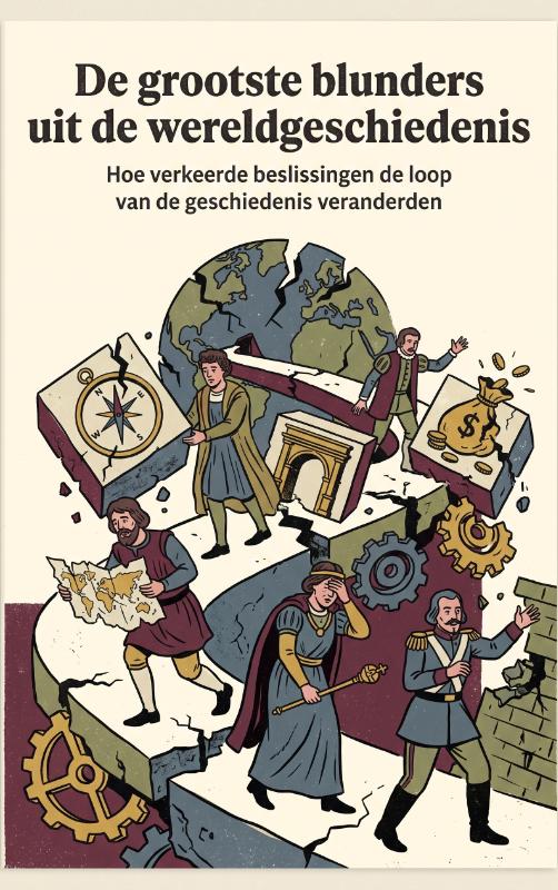 Omslag van De grootste blunders uit de wereldgeschiedenis