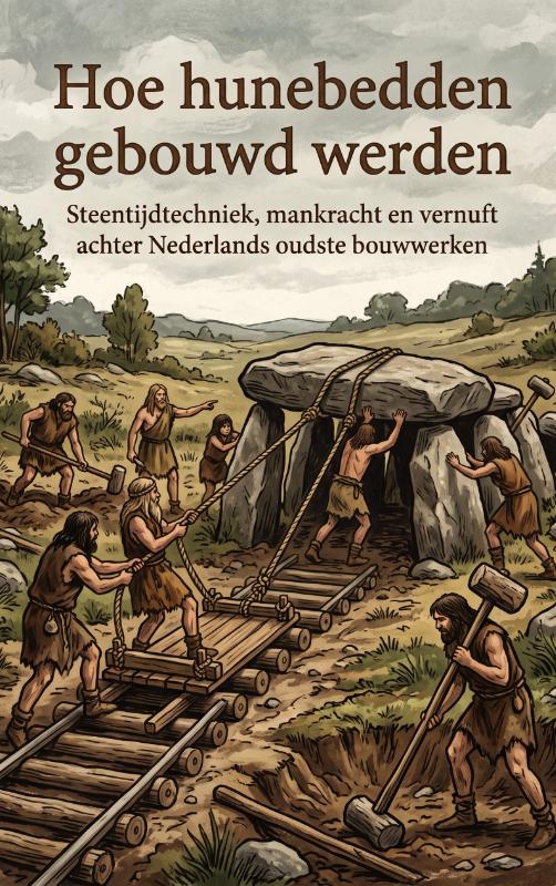 Omslag van Hoe hunebedden gebouwd werden