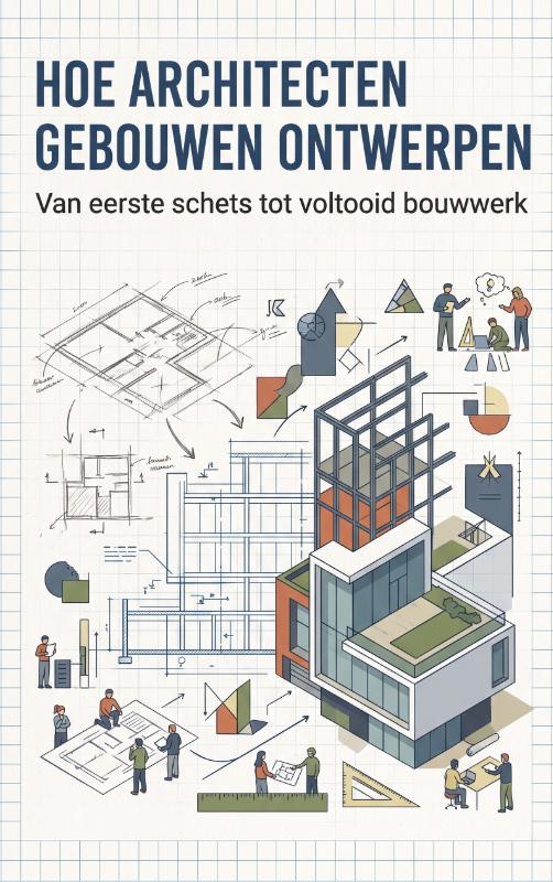 Omslag van Hoe architecten gebouwen ontwerpen