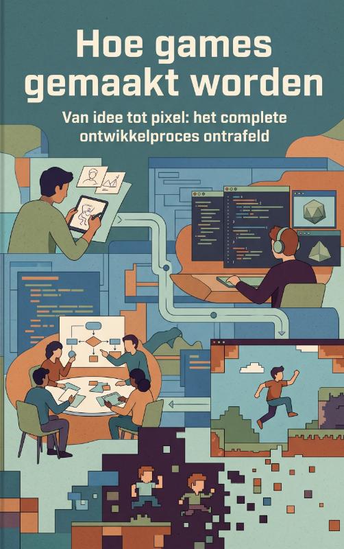 Omslag van Hoe games gemaakt worden