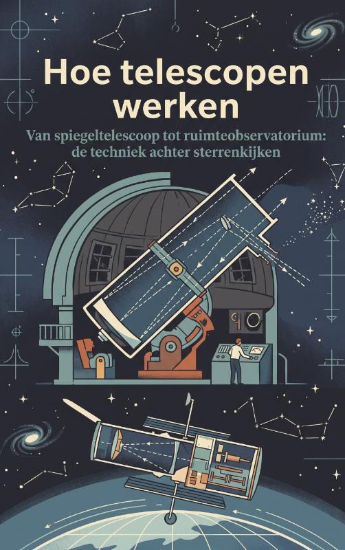 Omslag van Hoe telescopen werken