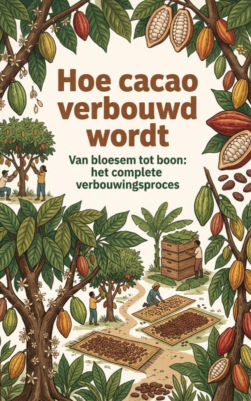 Omslag van Hoe cacao verbouwd wordt
