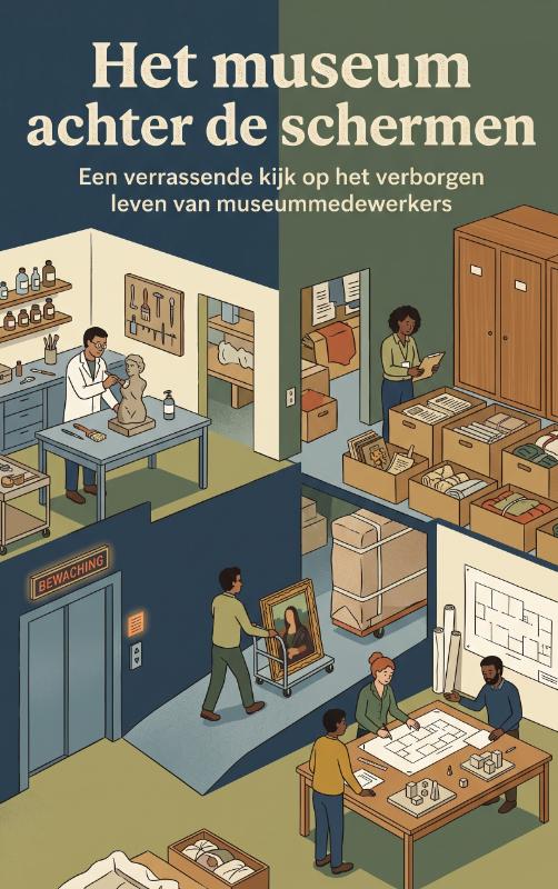 Omslag van Het museum achter de schermen