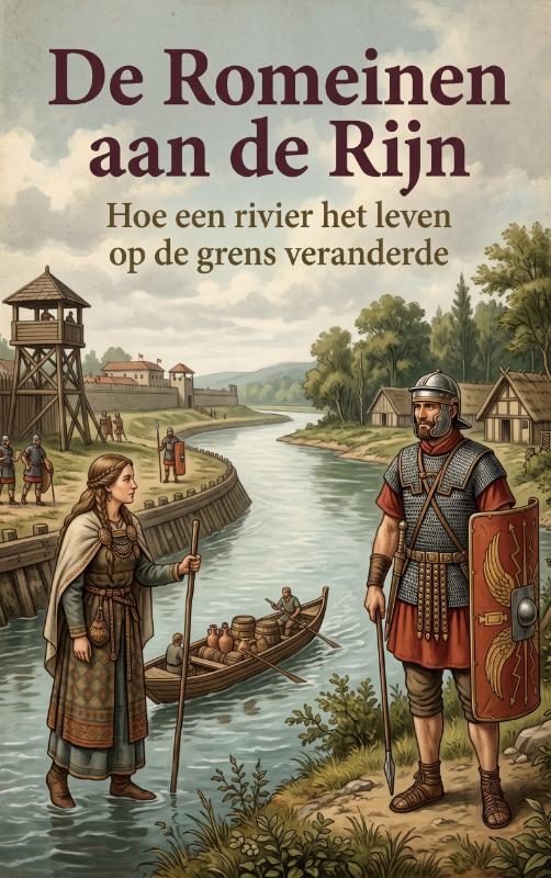 Omslag van De Romeinen aan de Rijn