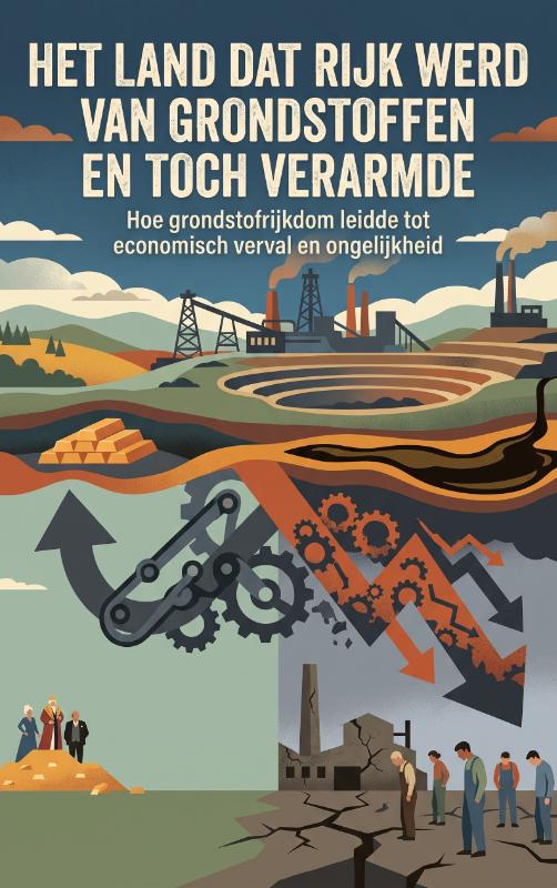 Omslag van Het land dat rijk werd van grondstoffen en toch verarmde