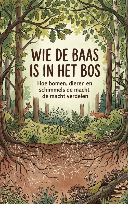 Omslag van Wie de baas is in het bos