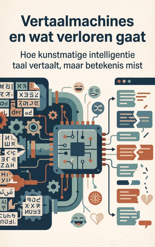 Omslag van Vertaalmachines en wat verloren gaat