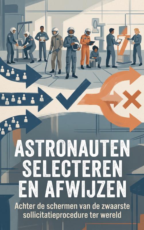 Omslag van Astronauten selecteren en afwijzen