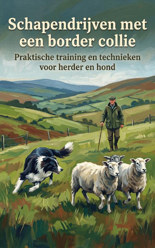 Omslag van Schapendrijven met een border collie