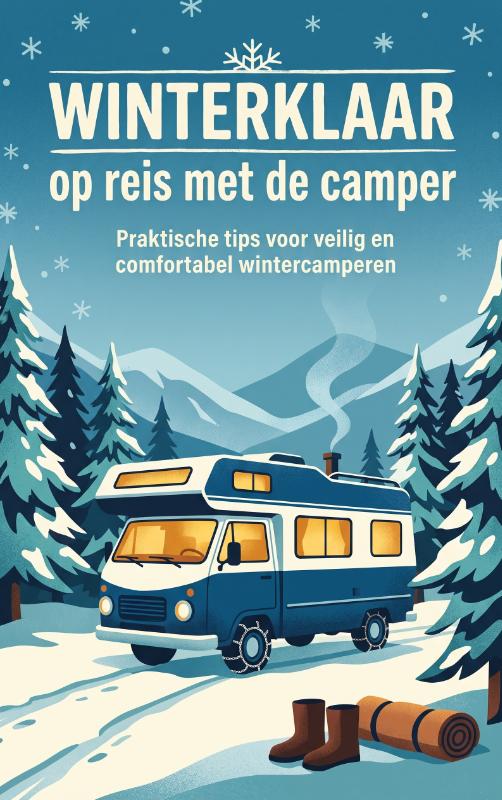 Omslag van Winterklaar op reis met de camper