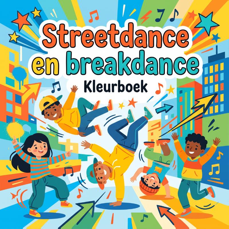 Omslag van Streetdance en breakdance