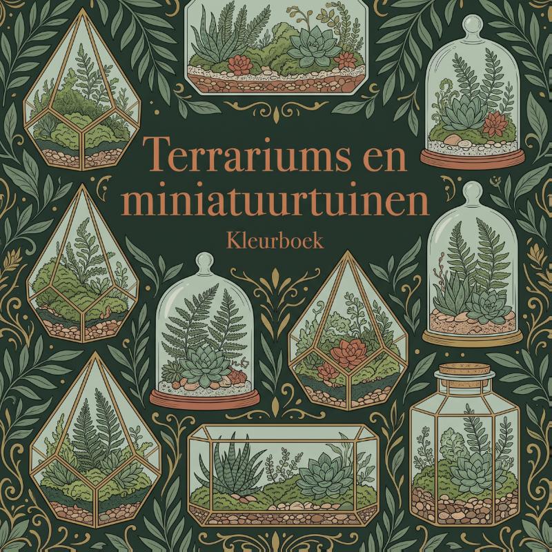 Omslag van Terrariums en miniatuurtuinen