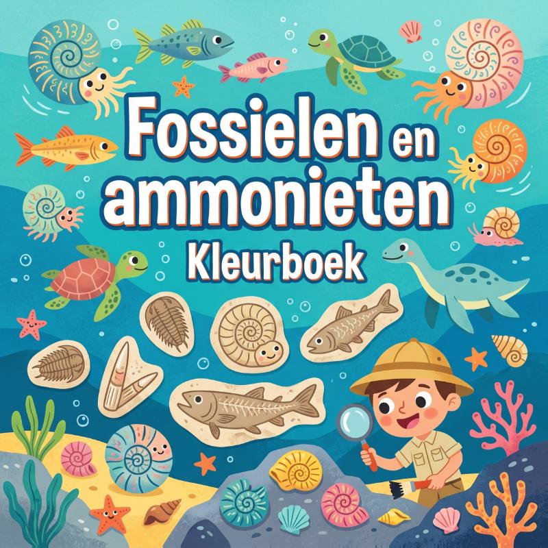 Omslag van Fossielen en ammonieten