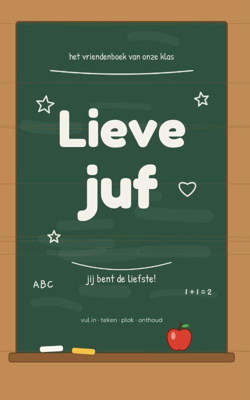 Omslag van Lieve juf