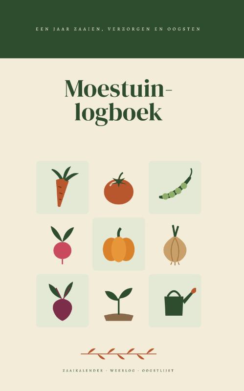 Omslag van Moestuin-logboek