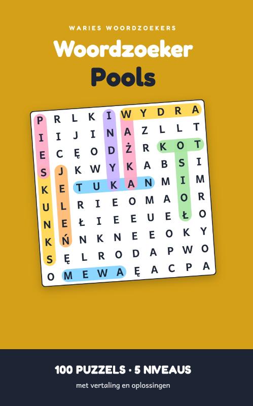 Omslag van Woordzoeker Pools